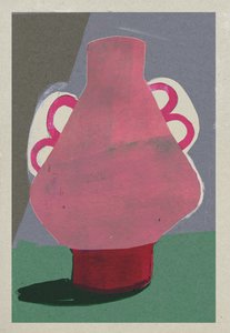 Rosa Topf, 2023 von David McConochie