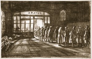 An einer Basisstation, Illustration aus 
