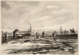 An der Somme: Schlamm, Illustration aus 