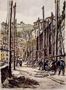 Die Thunfischfänger, Cudillero, Asturische Küste