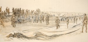 Beobachtung deutscher Gefangener, Illustration aus 