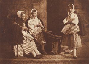 Mrs. Logan und zwei unbekannte Frauen, Newhaven, gedruckt ca. 1916