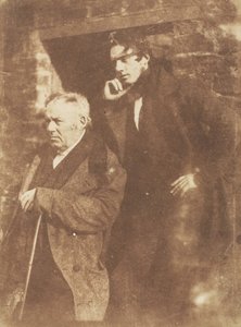 Rev. Miller und sein Sohn Rev. Samuel Miller (1843-47) von Hill and Adamson