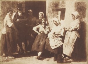 Tür eines Newhaven-Pilotenhauses, 1845