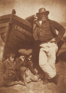 James Linton und drei Jungen, Newhaven