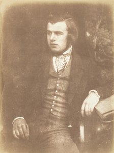 Mr. Brodie, RSA, 25. August 1845, Bildhauer, lebte in Cornwell St., 1845 von David Octavius Hill