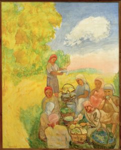 Brigade in der Pause von David Petrowitsch Sterenberg