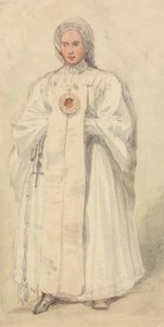 Eine Dame von Picpus von David Roberts