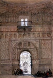 Eine Moschee, Kairo von David Roberts