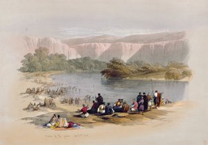 Ufer des Jordan, 2. April 1839, Platte 48 aus Band II von 