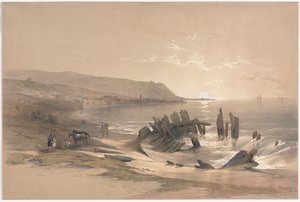 Caiaphas in Richtung Berg Karmel von David Roberts