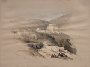 Christliche Kirche des Heiligen Georg in Ludd, antikes Lydda, 1839