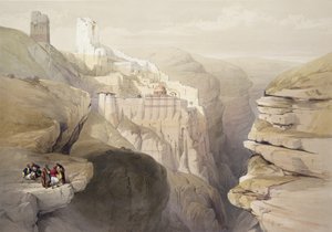 Kloster St. Saba, 4. April 1839, Tafel 51 aus Band II von 