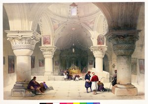 Krypta des Heiligen Grabes, Jerusalem, Tafel 20 aus Band I von 