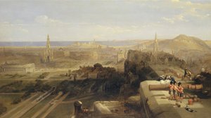 Edinburgh vom Schloss aus