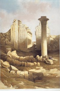 Ägypten, Säulenhalle des Tempels von Karnak