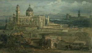 Eingang zu Herez, Spanien von David Roberts
