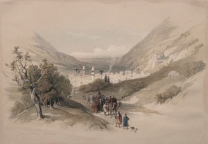 Eingang nach Nablus, 1839