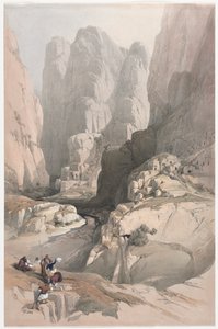 Eingang zu Petra, das Theater