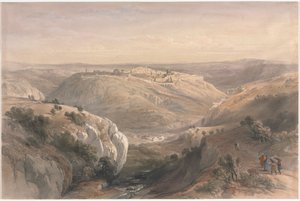 Jerusalem von Süden, 1839