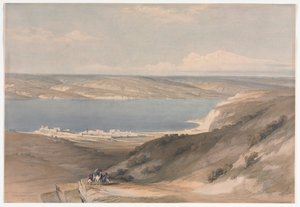 See Genezareth in Richtung Baschan, 1839