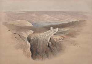 Das Tote Meer in Richtung Moab