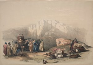 Grab von Aaron, Gipfel des Berges Horeb, 1839