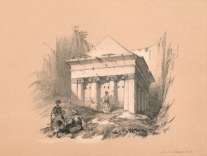 Grab von Sacharja, 1855
