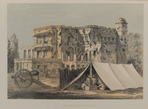 Das Residenzhaus, Lucknow von David Scott Lieutenant Colonel (after) Dodgson