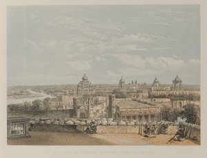Ansicht der von den Rebellen eroberten Position, Lucknow