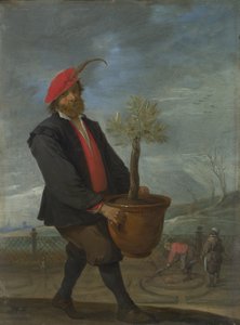 Frühling aus der Serie Die vier Jahreszeiten von David Teniers the Younger