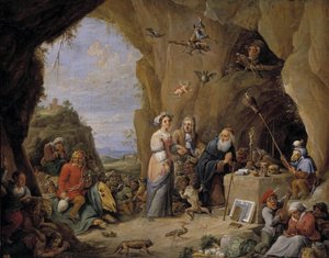 Die Versuchung des Heiligen Antonius, Mitte des 17. Jahrhunderts