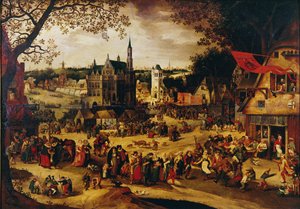 Kermis, um 1600-1605