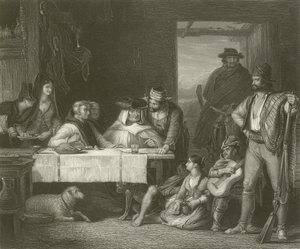 Ein Guerilla-Kriegsrat von David Wilkie