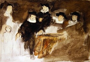 Eine Erinnerung an ein Gemälde von Bol von David Wilkie