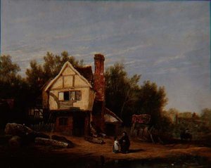 Landschaft mit Hütten von David Wilkie