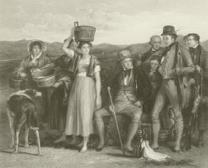 Sir Walter Scott und seine Familie von David Wilkie