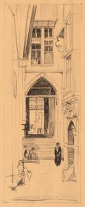 Ein Hof in Kairo