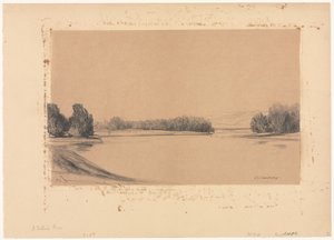 Ein schottischer Fluss von David Young Cameron