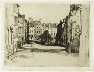 Broad Street, Stirling von David Young Cameron