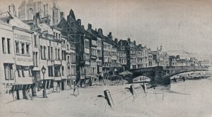 Dinant, 1907 von David Young Cameron