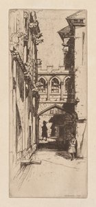 Im Stirling Castle oder Ein schottischer Palast, 1899 von David Young Cameron