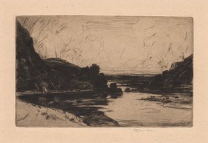 An der Ourtha von David Young Cameron