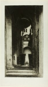 Tewkesbury Abbey von David Young Cameron