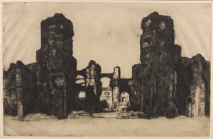 Thermen von Caracalla, 1923