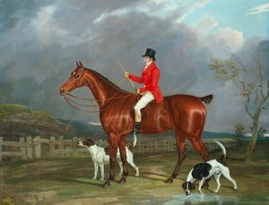 Ein Jäger und Hunde, 1824