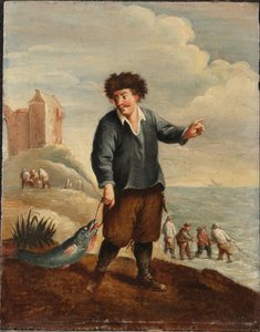 Eine Allegorie der vier Elemente: Wasser von David the Younger (follower of) Teniers