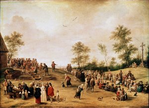 Bauernfest oder Kesselfest bei Antwerpen