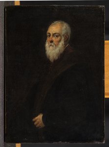 Porträt eines bärtigen Mannes, nach Jacopo Tintoretto