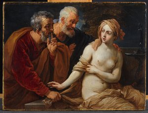 Susanna und die Ältesten, nach Guido Reni von David Teniers the Younger
